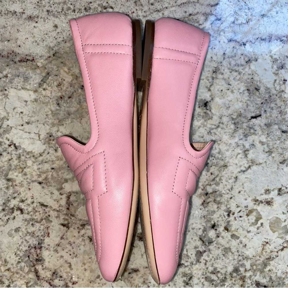 $408 AGL Italy Soft Pink Leather Loafers EUC size… - image 5