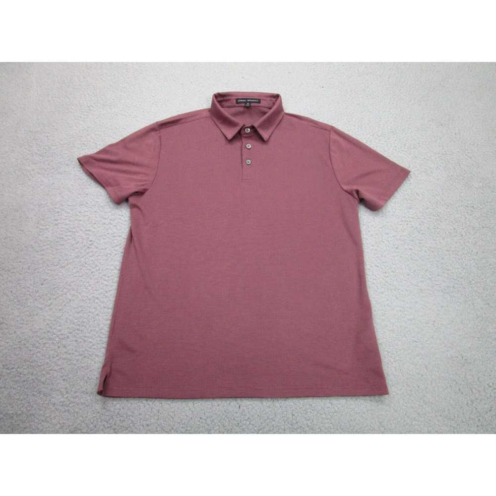 Vintage Robert Barakett Shirt Mens M Purple Golf … - image 1