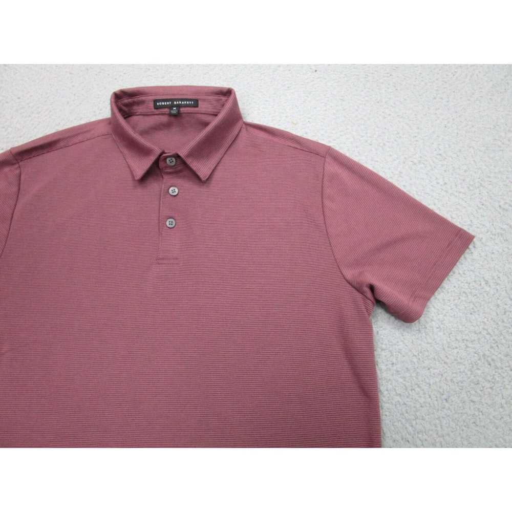 Vintage Robert Barakett Shirt Mens M Purple Golf … - image 2