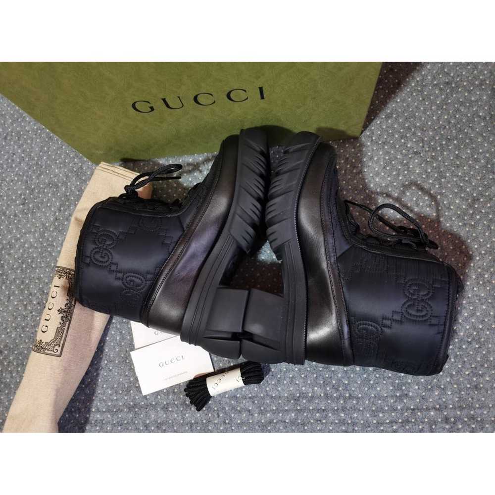 Gucci Leather snow boots - image 5