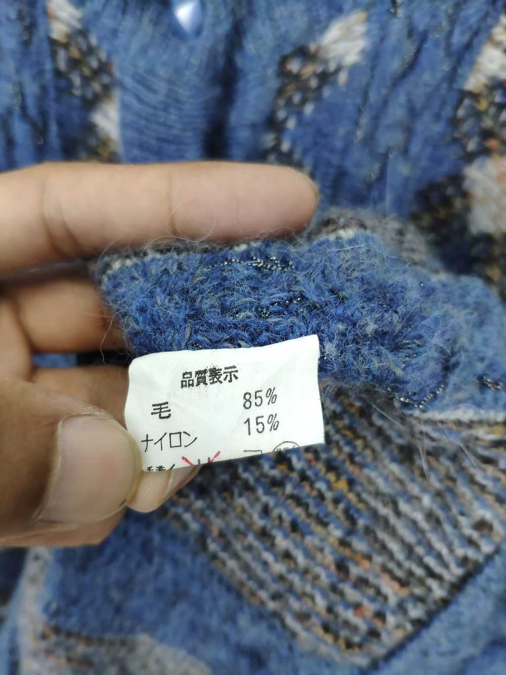 Cardigan × Cashmere & Wool × Japanese Brand Vinta… - image 4