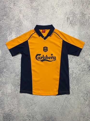 Liverpool × Soccer Jersey × Vintage Liverpool Car… - image 1