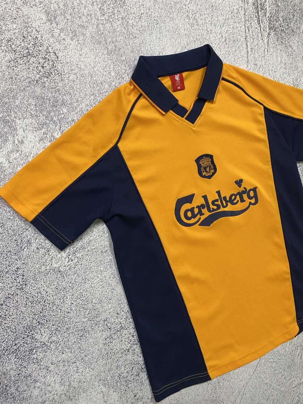 Liverpool × Soccer Jersey × Vintage Liverpool Car… - image 3