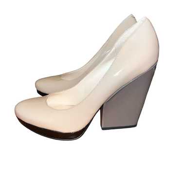 Boutique 9 Colorblock Patent Leather Heels in box
