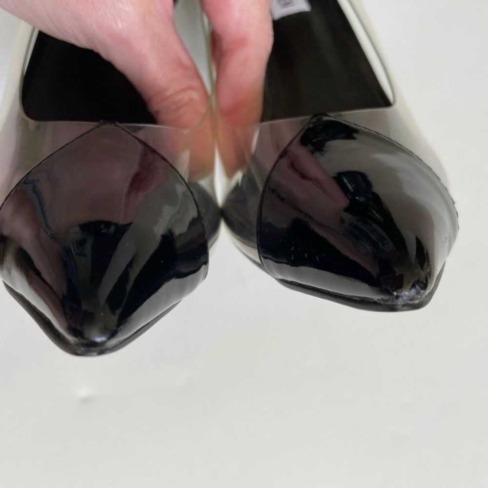 Steve Madden Black Mystical Mid Heel Lucite Pumps - image 9