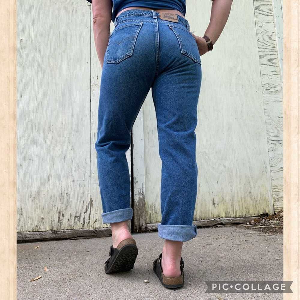 Levi's Vintage 80s Levi’s orange tab 505 jeans 36… - image 5