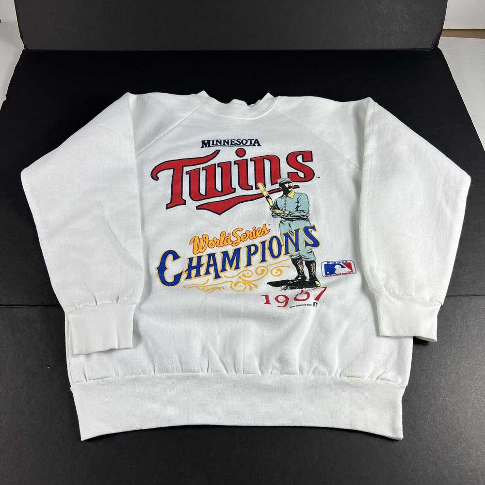 MLB × Vintage VTG 80s MLB World Series Champs Min… - image 1