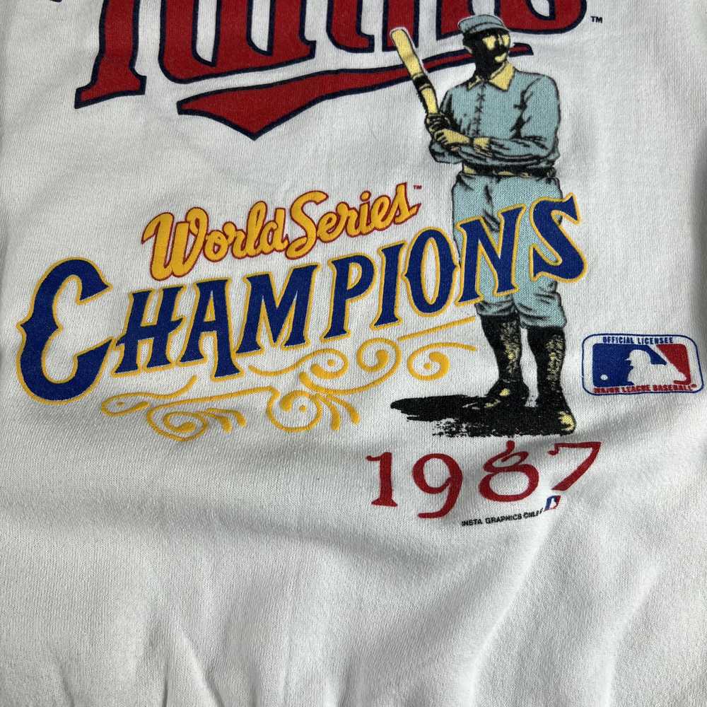 MLB × Vintage VTG 80s MLB World Series Champs Min… - image 6