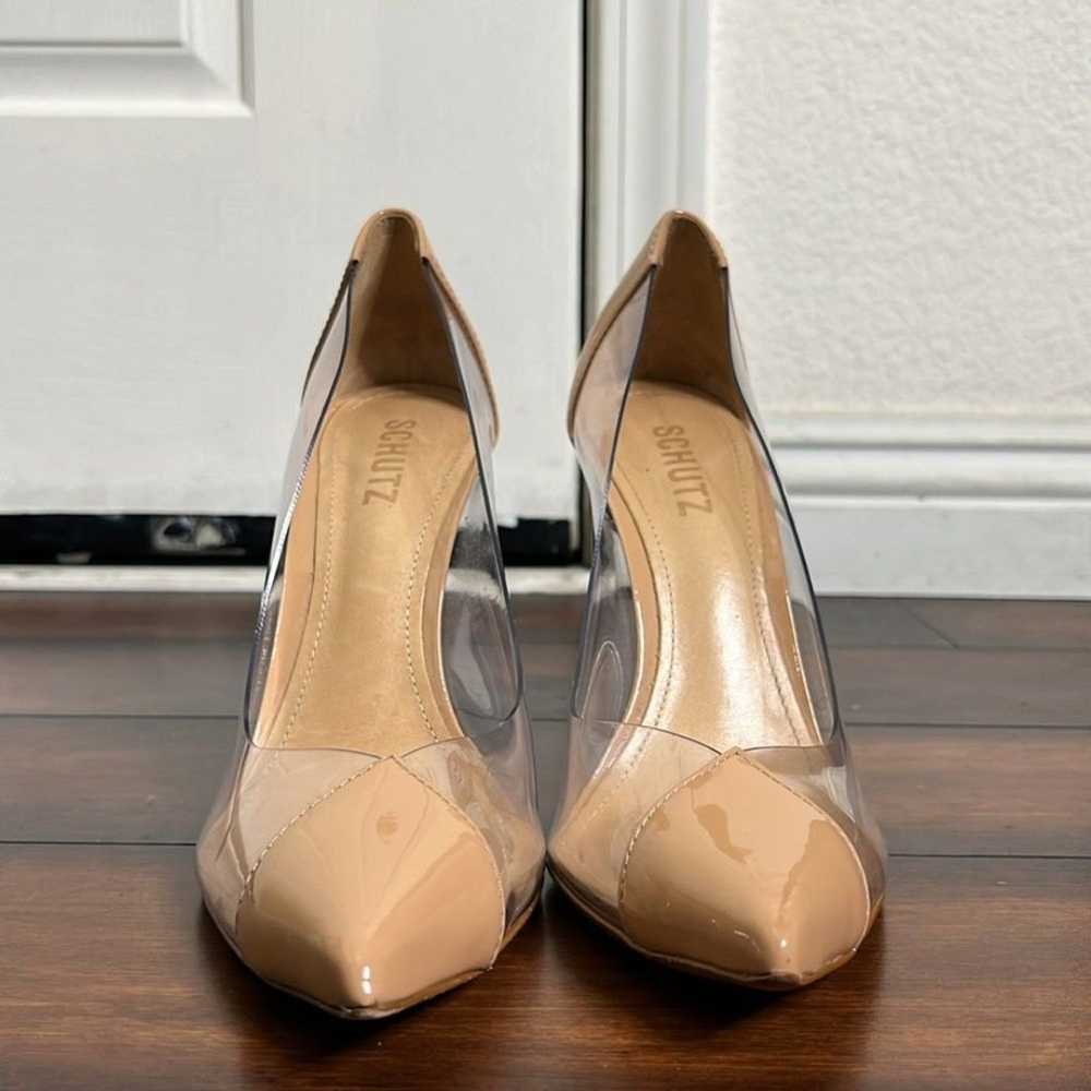 Schultz Cendi Pump Women's size 8.5 Stiletto See … - image 2