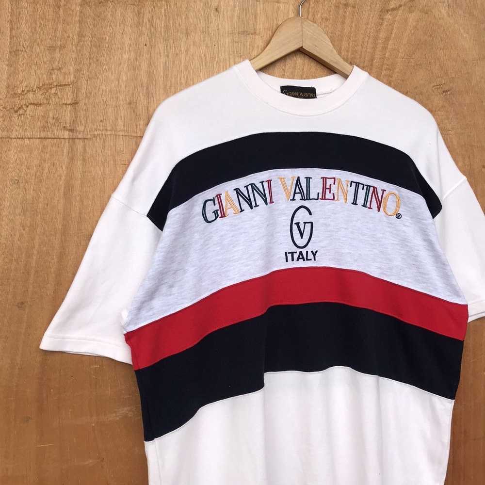 Designer × Gianni Rare Valentino Multicolor big s… - image 2