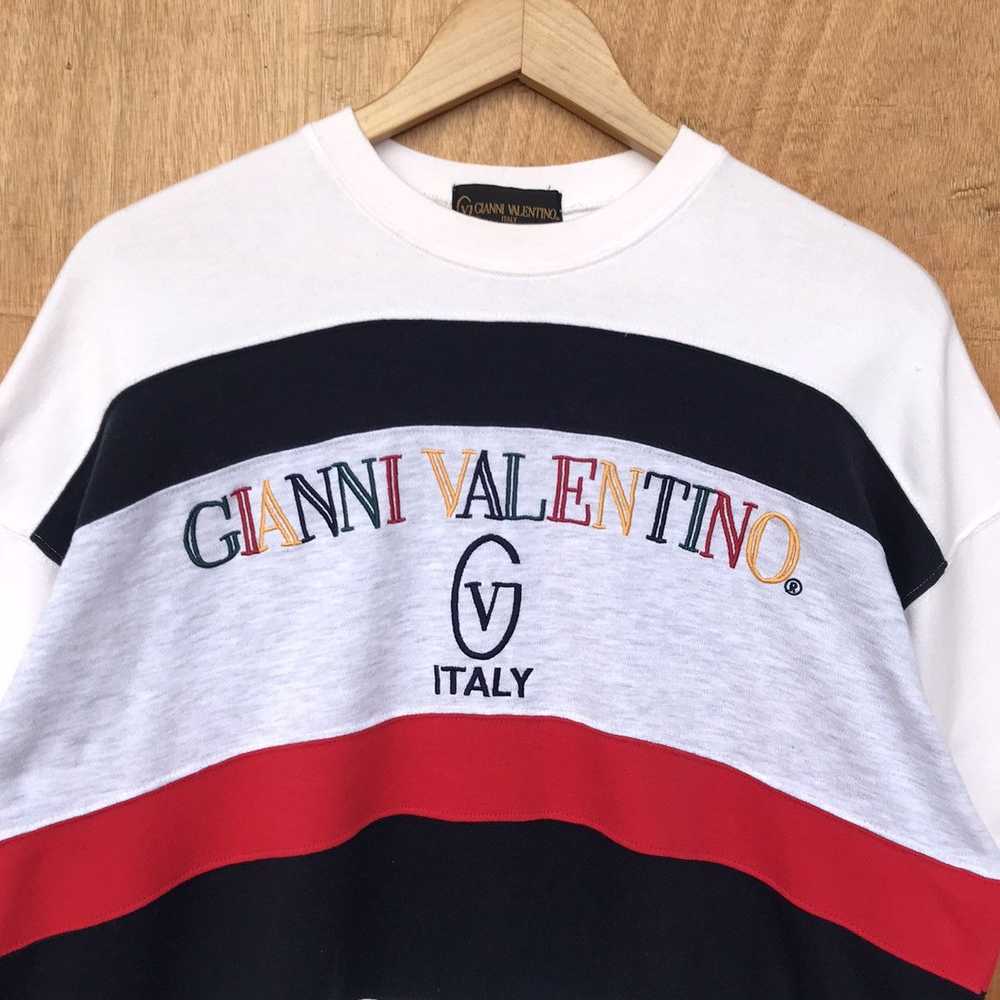 Designer × Gianni Rare Valentino Multicolor big s… - image 4