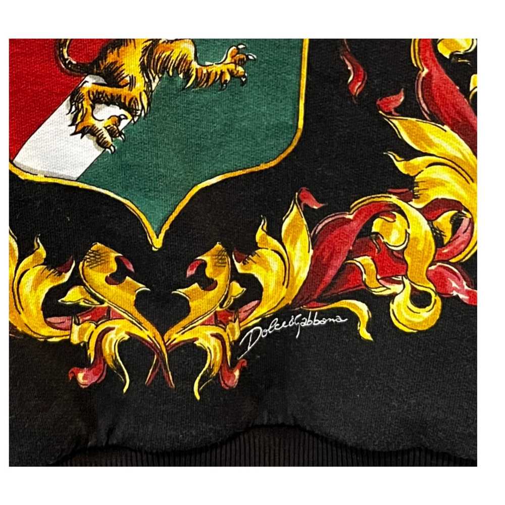 Dolce & Gabbana DOLCE & GABBANA Heraldic Print Sw… - image 5