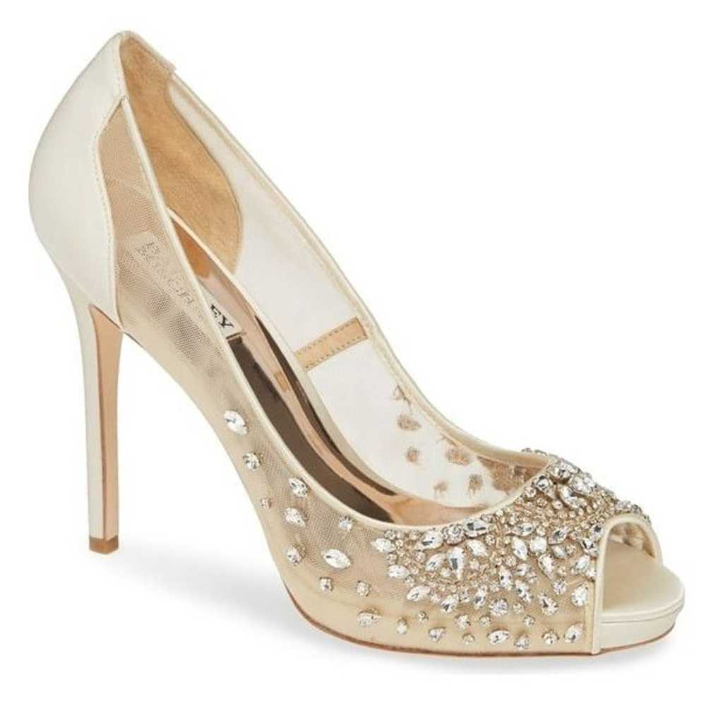 Badgley Mischka Women's Pepper Embellished Pumps … - image 1