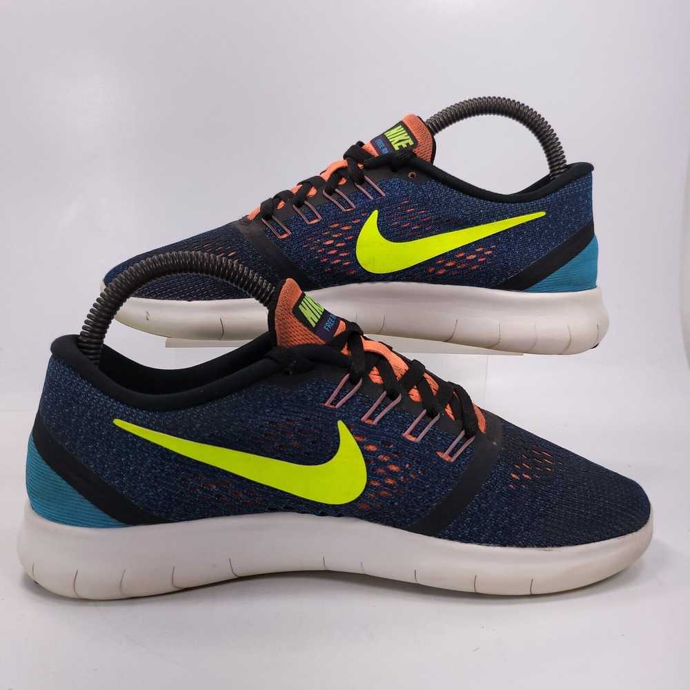Nike Nike Free RN Shoe Women Size 7 831509-501 Bl… - image 6