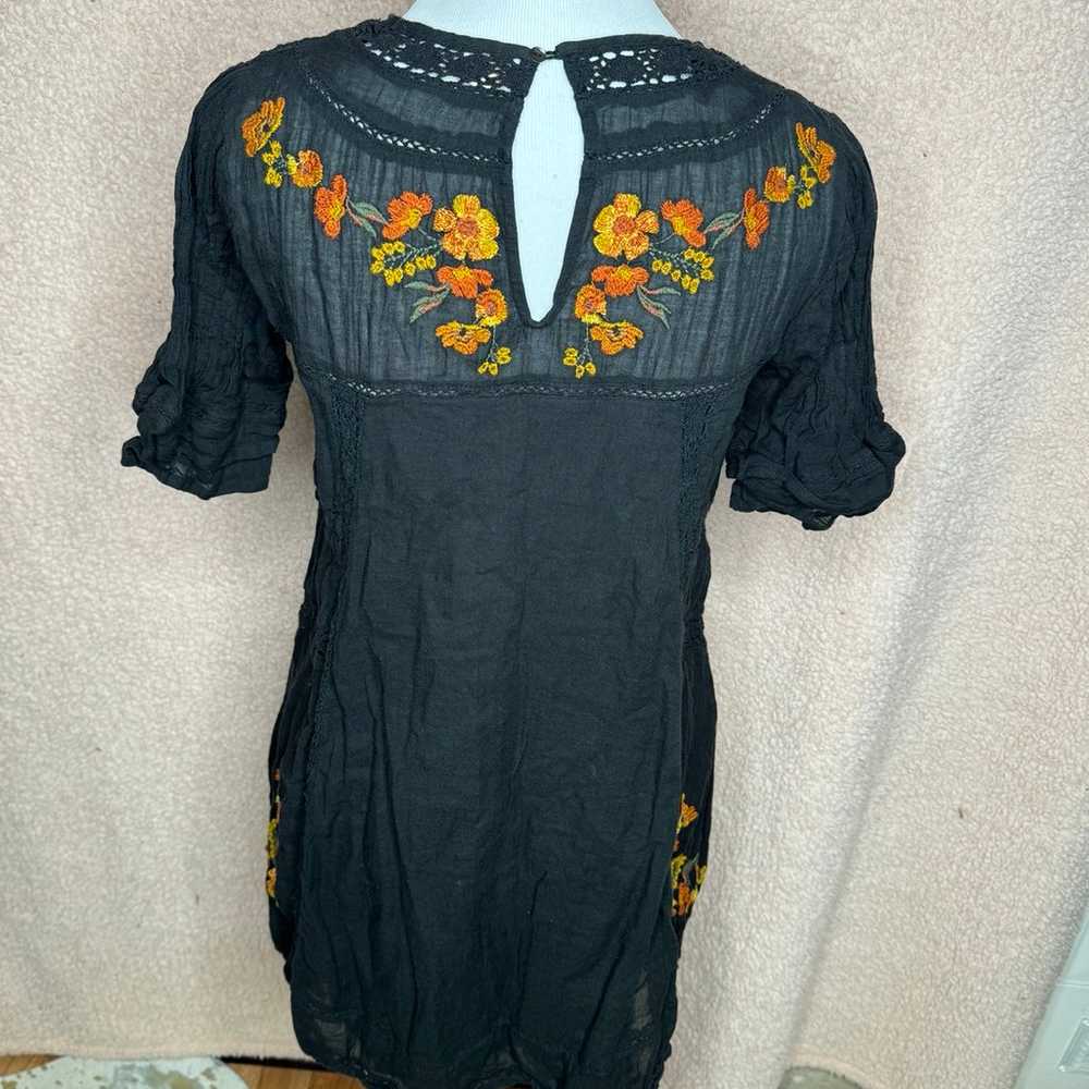 Free People Perfectly Victorian Embroidered Dress… - image 11