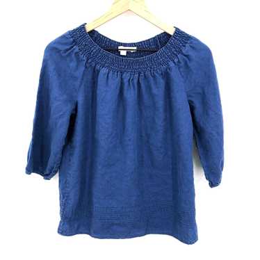 Boden Boden boat neck 3/4 sleeve pull over blouse… - image 1