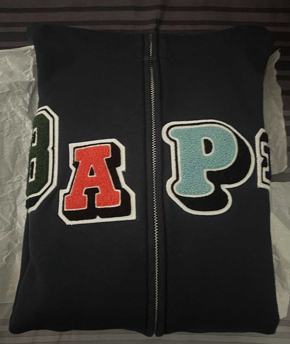 Bape Multi Fonts Shark Full Zip Hoodie - image 7