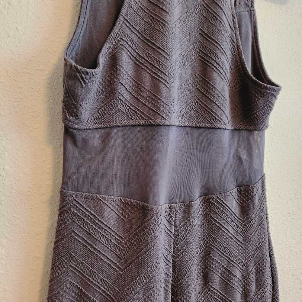 Free People Gray Sleeveless Fitted Dress Size Sma… - image 10
