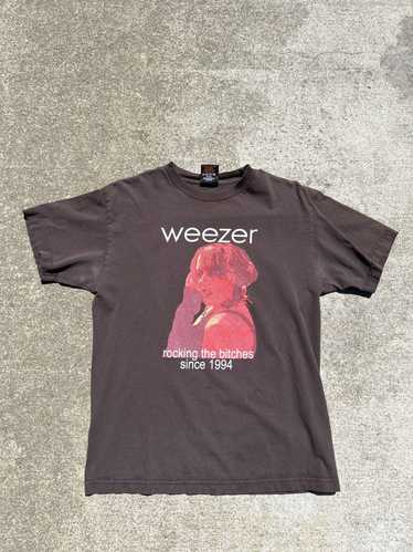 Band Tees × Rare × Vintage 90s Weezer Bootleg - image 1