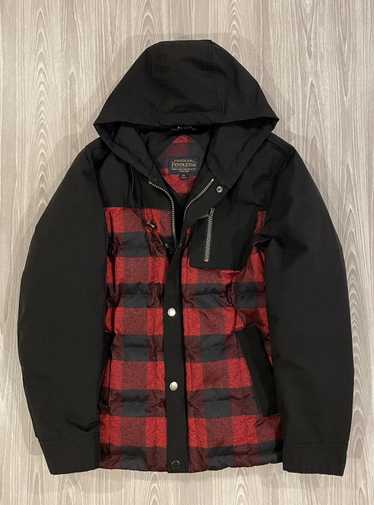 Pendleton Pendleton Plaid Zip Duck Down Hooded Jac