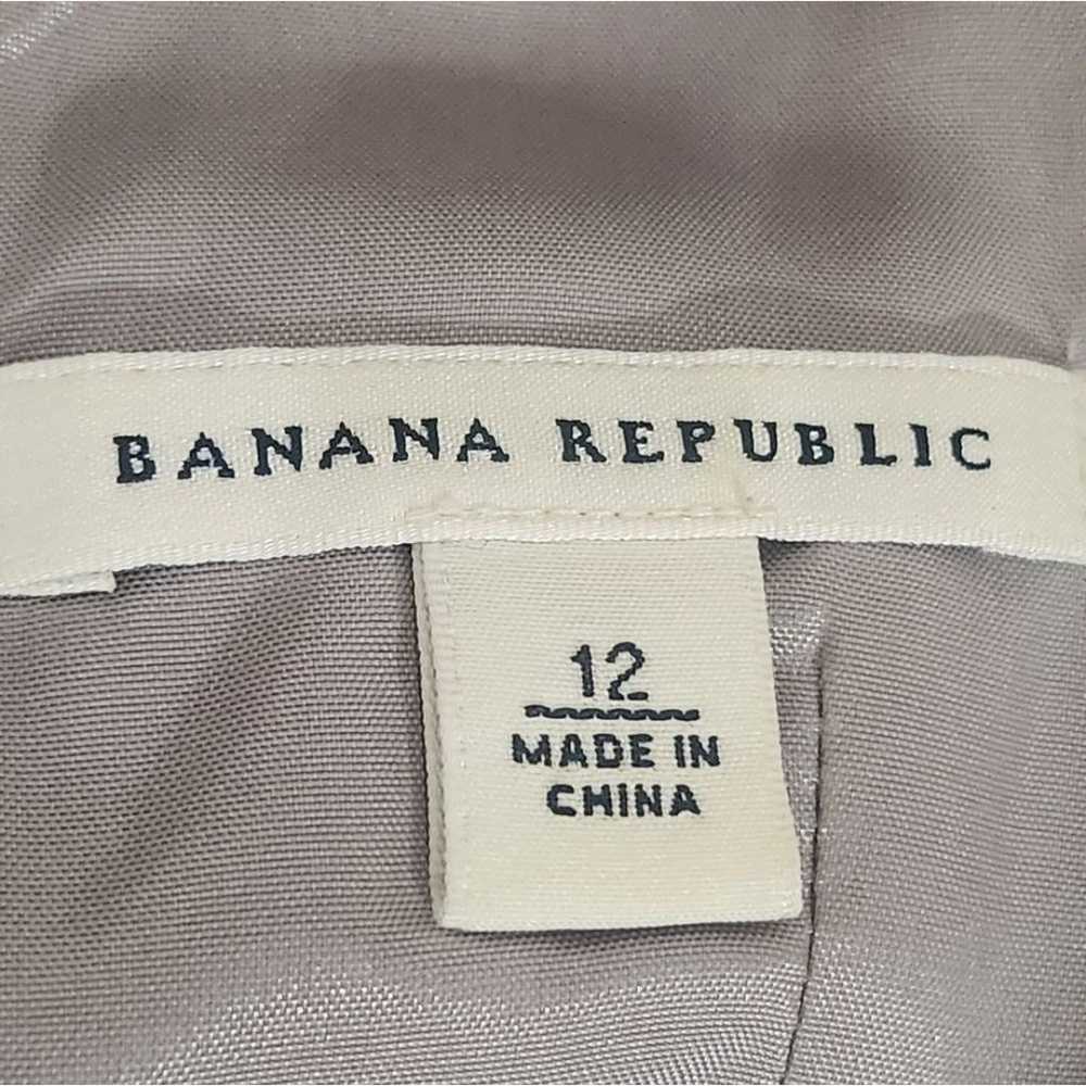 BANANA REPUBLIC silk cotton sleeveless vneck shea… - image 10