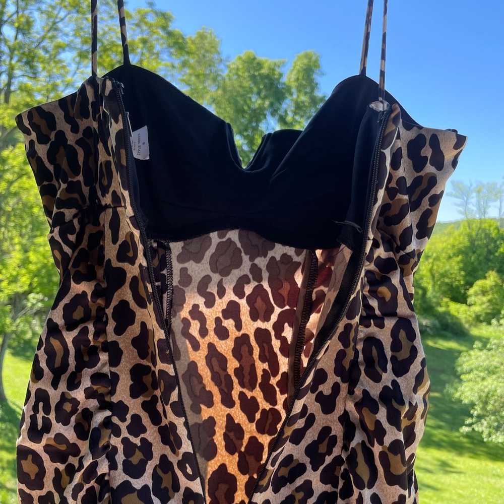 Cache leopard print dress - image 6