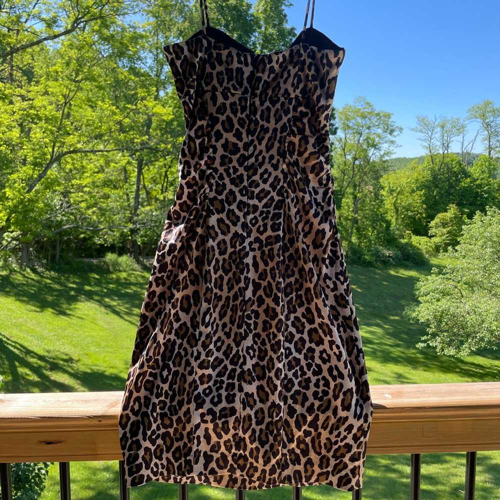 Cache leopard print dress - image 8