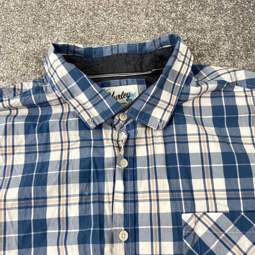 Hurley Hurley Slub Button-Down Shirt Men's XXL Sh… - image 2