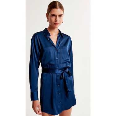 Abercrombie & Fitch Button Down Shirt Dress - image 1