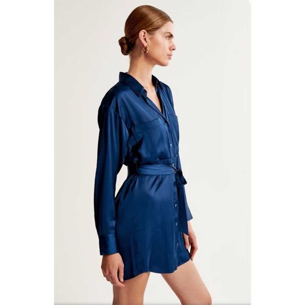 Abercrombie & Fitch Button Down Shirt Dress - image 2