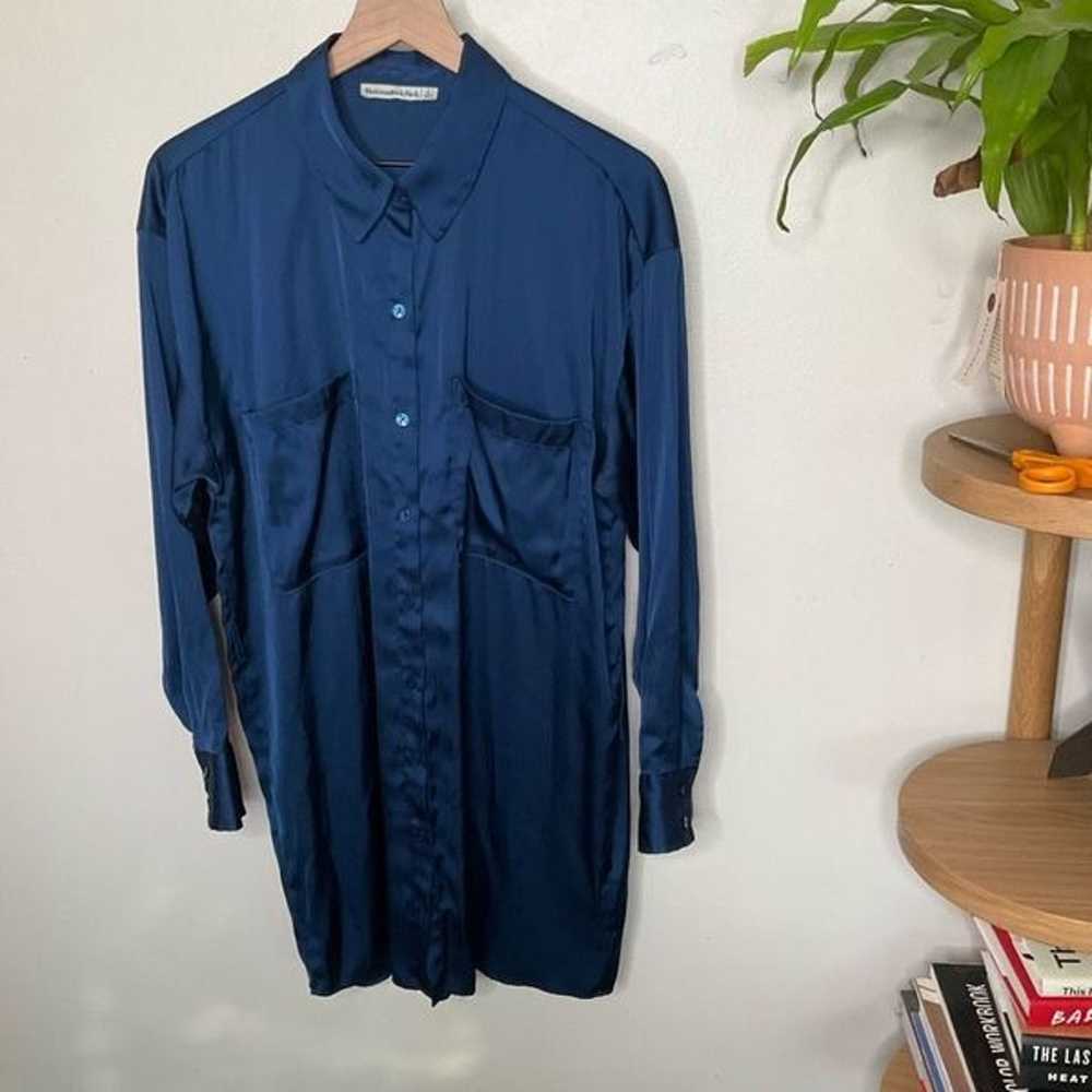 Abercrombie & Fitch Button Down Shirt Dress - image 4