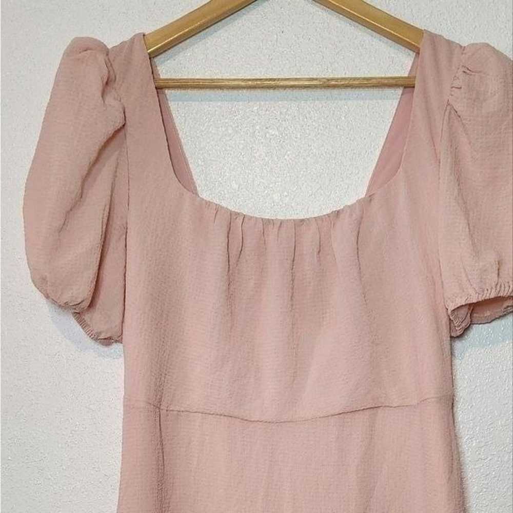 ASTR The Label Blush Pink Ruffle Dress Size XLarge - image 2
