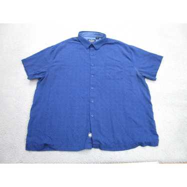 Nat Nast Nat Nast Shirt Mens 2XL Blue Button-up Ca