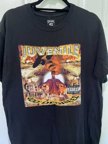 Lil Wayne × Rap Tees Juvenile 400 Degreez Cash Mon