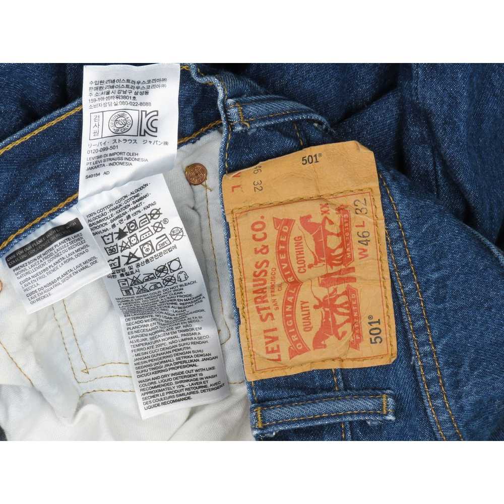 Other Levi's 501 Denim Jeans Streetwear Swank 42 - image 3