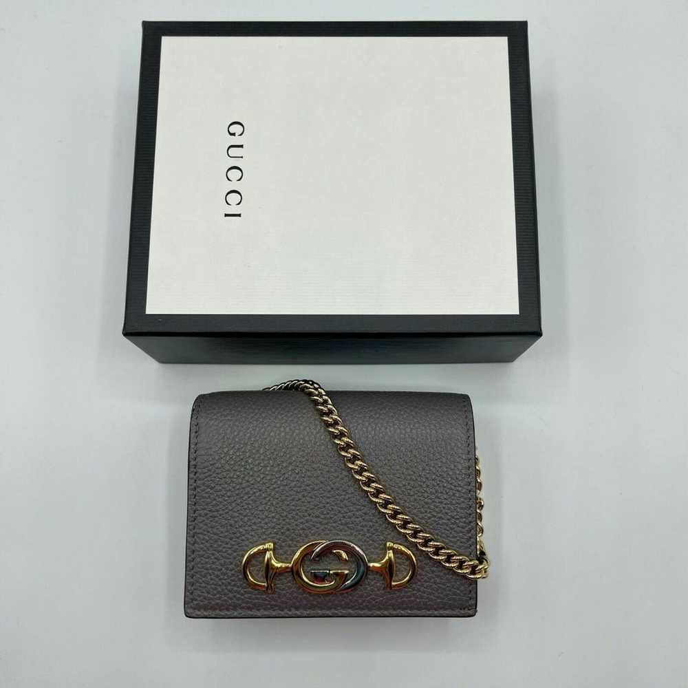 Gucci Zumi leather wallet - image 10