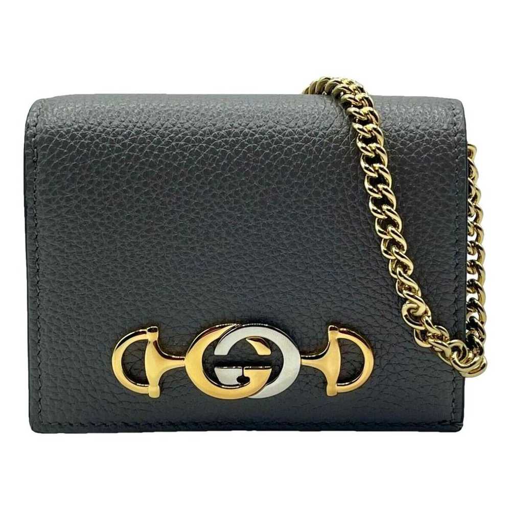 Gucci Zumi leather wallet - image 1