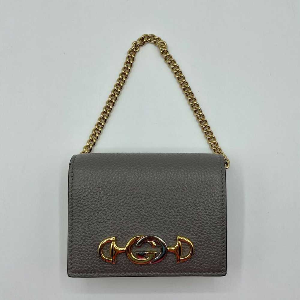 Gucci Zumi leather wallet - image 4