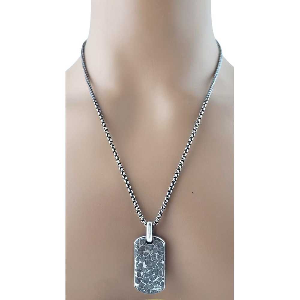 David Yurman Silver necklace - image 7