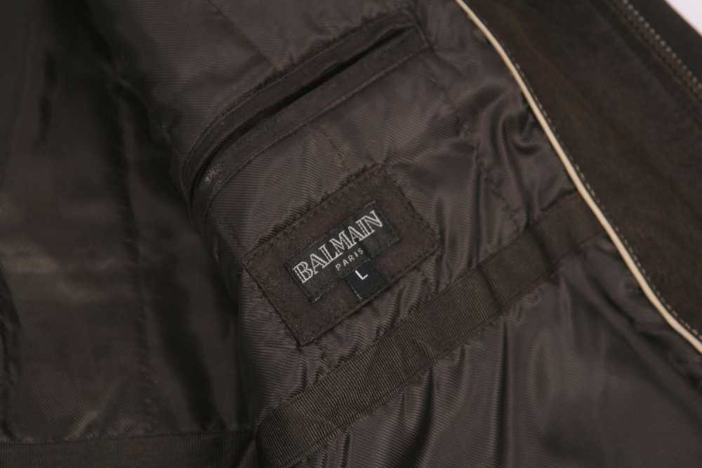 Balmain × Leather Vintage Balmain Classics Leathe… - image 8