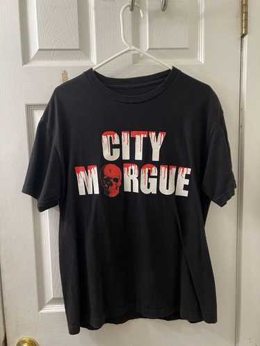 City Morgue × Vlone VLONE X CITY MORGUE TEE