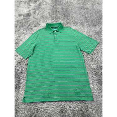 Vintage Bobby Jones Shirt Mens Large Green Stripe… - image 1