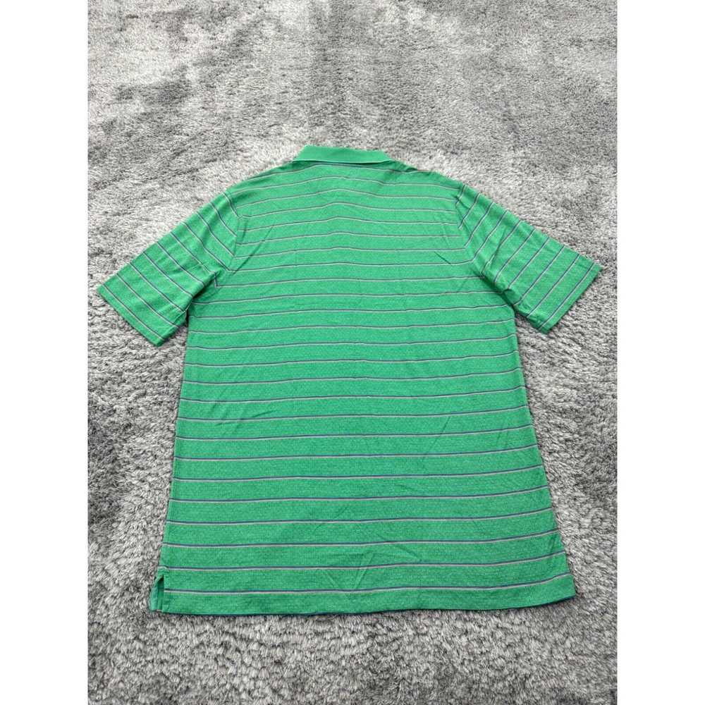 Vintage Bobby Jones Shirt Mens Large Green Stripe… - image 2