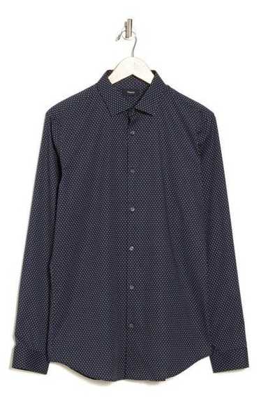 Theory Cedrick Dot Print Shirt