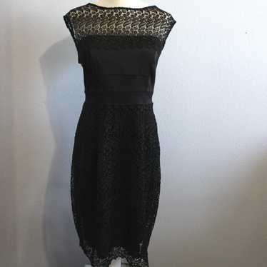 Amazing Lace Little Black Dress Size 10 - image 1