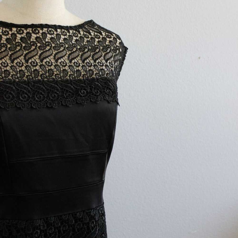 Amazing Lace Little Black Dress Size 10 - image 4