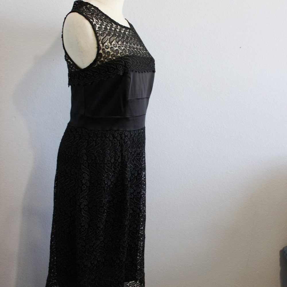 Amazing Lace Little Black Dress Size 10 - image 6