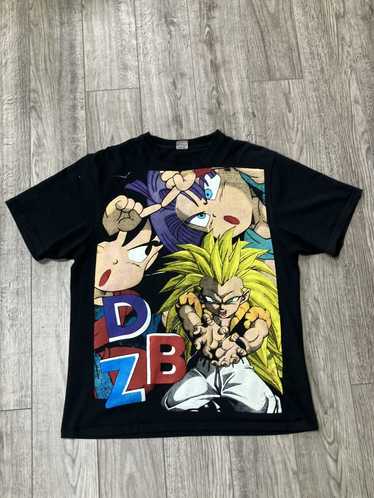 Vintage Dragon Ball Z All Over Print Modern Boot T
