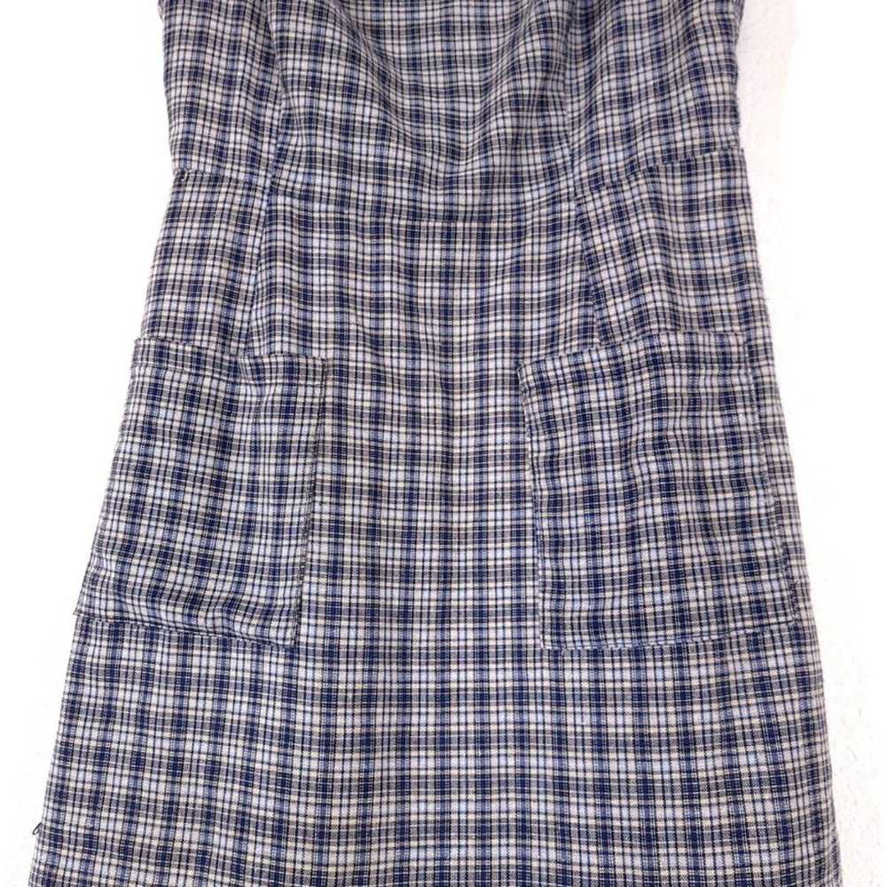 URBAN OUTFITTERS UO Plaid Tie-Shoulder Mini Dress… - image 3