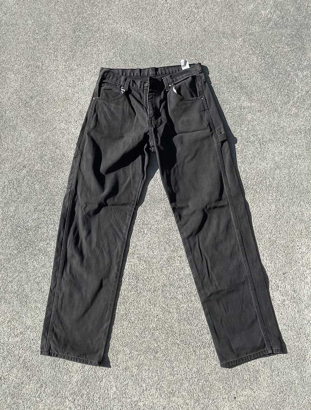 Dickies Dickies Black Canvas Work pants - Size 30… - image 1